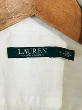 Load image into Gallery viewer, Ralph Lauren Women&#39;s Linen Blouse | S UK8 | White
