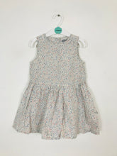 Load image into Gallery viewer, Wheat Kid’s Floral Aline Dress | 3 Years | Multicolour
