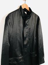 Load image into Gallery viewer, Armani Collezioni Men&#39;s Smart Overcoat Coat | L | Black
