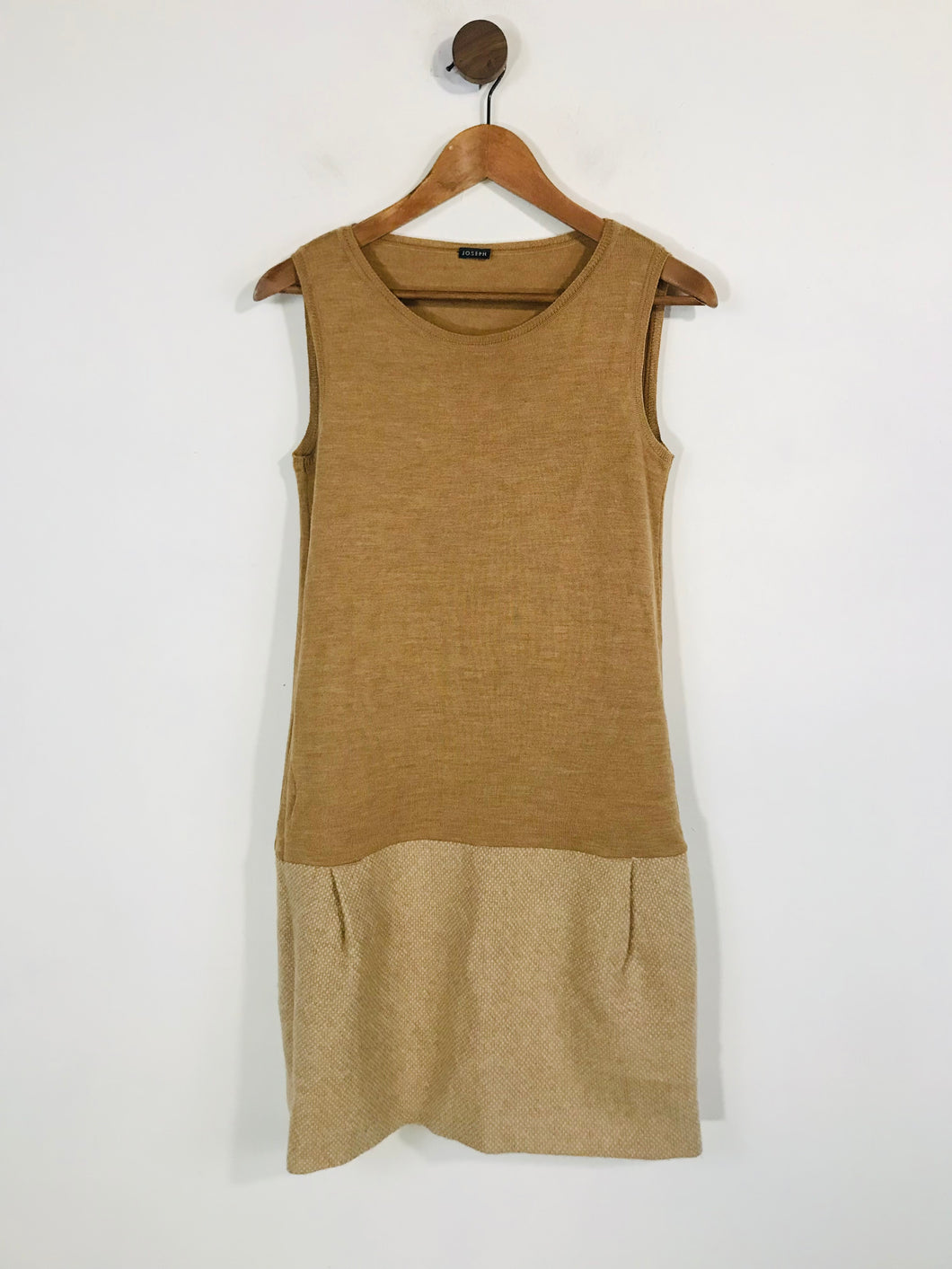 Joseph Women's Wool Midi Dress | EU40 UK12 | Brown