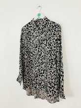 Load image into Gallery viewer, Baukjen Women’s Animal Print Oversized Shirt | UK14 | Black Grey
