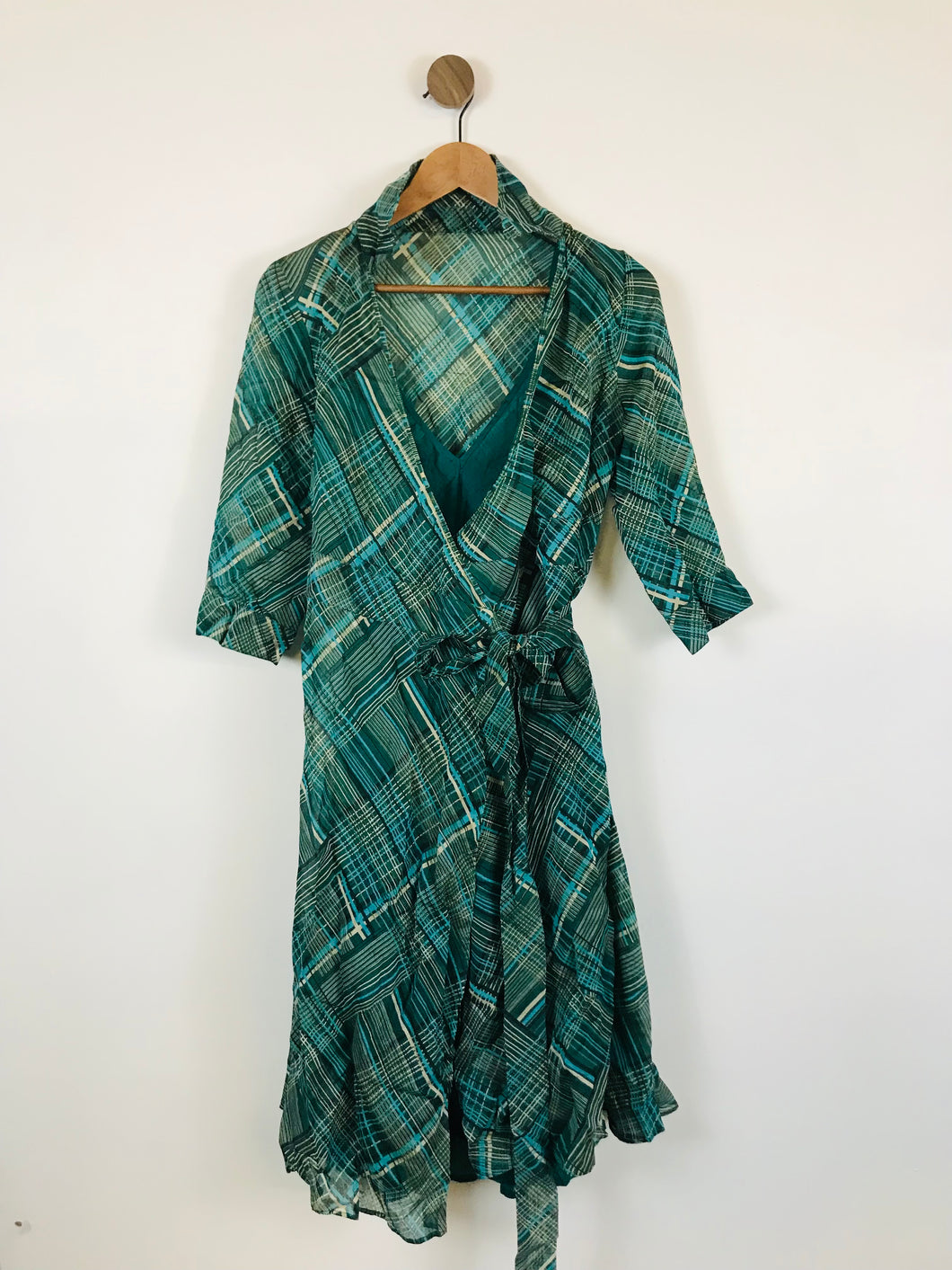Monsoon Women's Wrap Dress NWT  | UK10 | Green