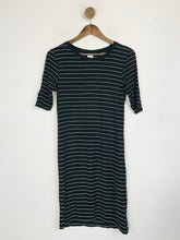 Load image into Gallery viewer, Vero Moda Women&#39;s Striped Bodycon Dress | S UK8 | Black

