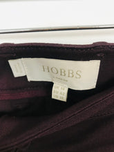 Load image into Gallery viewer, Hobbs Women’s Slim Smart Trousers | UK14 | Burgundy
