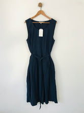 Load image into Gallery viewer, Seasalt Cornwall Women&#39;s Pleated Midi Dress NWT | UK20 | Blue
