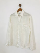 Load image into Gallery viewer, C.P Company Men’s Lightweight Linen Shirt | XL | White
