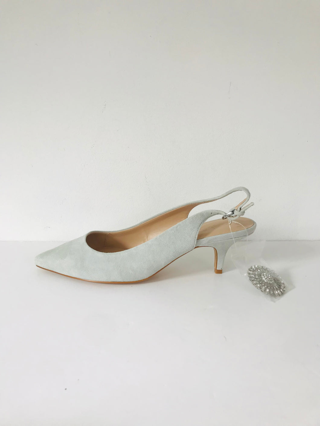 Phase Eight Women's Suede Heels NWT | UK5 | Blue