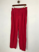 Load image into Gallery viewer, American Vintage Women&#39;s Casual Trousers | M UK10-12 | Red
