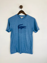 Load image into Gallery viewer, Lacoste Men&#39;s Graphic Logo T-Shirt | S | Blue
