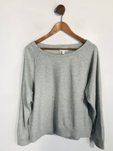 Load image into Gallery viewer, The White Company Women&#39;s Cotton Sweatshirt | UK14 | Grey

