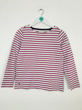 Load image into Gallery viewer, Joules Women’s Stripe 3/4 Length Sleeve Tshirt | UK10 | Pink
