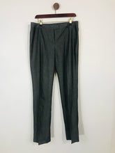 Load image into Gallery viewer, Hobbs Women&#39;s Wool Smart Trousers | UK12 | Grey
