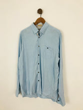Load image into Gallery viewer, Ted Baker Men’s Lightweight Linen Shirt | XXL 6 | Blue
