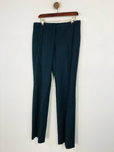 Load image into Gallery viewer, Hugo Boss Women&#39;s Wool Smart Trousers | UK10 | Blue
