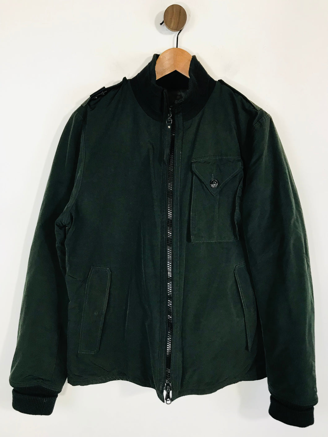Massimo Osti Archive Men's Zip Bomber Jacket | XXL | Green