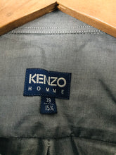 Load image into Gallery viewer, Kenzo Men’s Regular Fit Button Up Shirt | 39 15.5 | Grey
