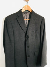 Load image into Gallery viewer, Gieves &amp; Hawkes Men&#39;s Wool Smart Blazer Jacket | 38S | Grey
