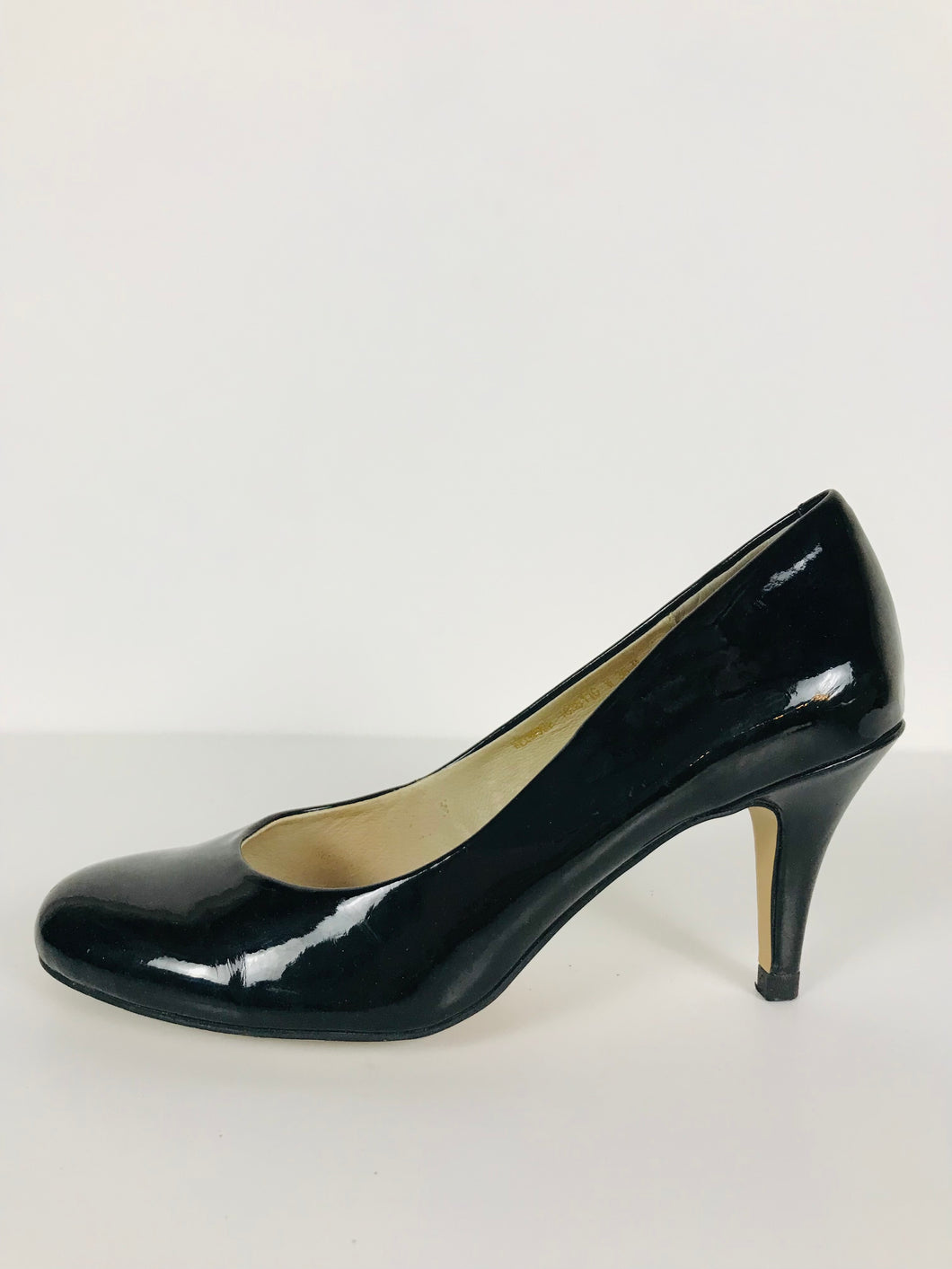 VanDal Women's Patent Leather Court Heels | 36 UK3 | Black