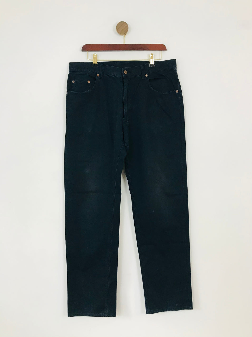 Marlboro Classics Men's Straight Jeans | W36 L34 | Blue