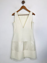 Load image into Gallery viewer, Vera Wang Women&#39;s Smart A-Line Dress | UK6 | White
