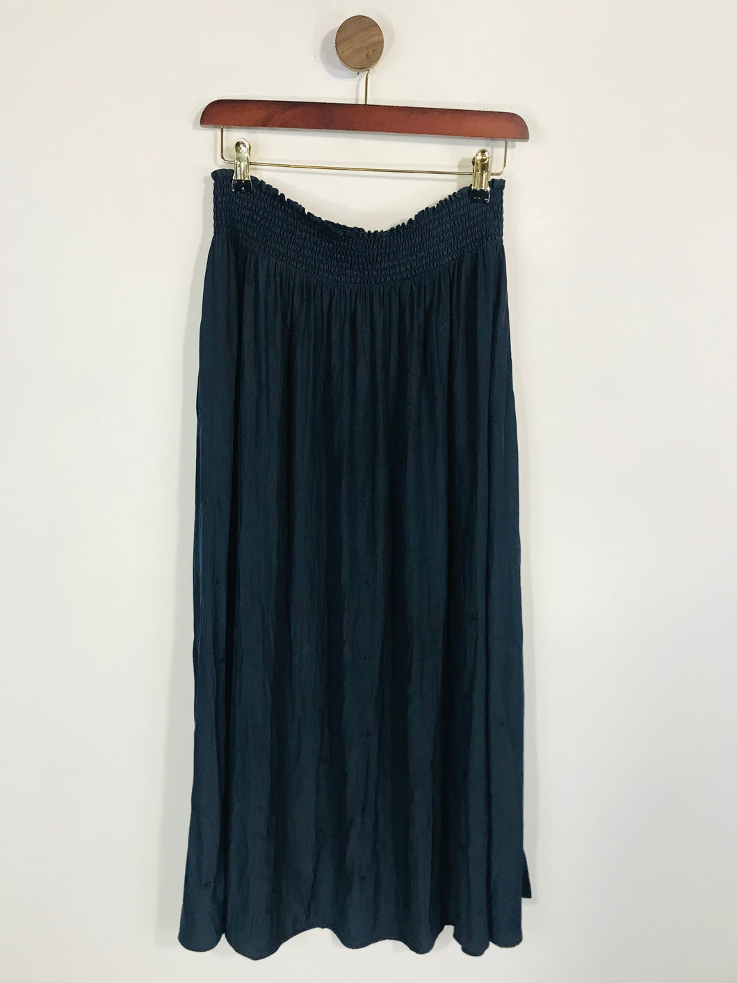 The White Company Women's Floral Maxi Skirt | UK14 | Blue