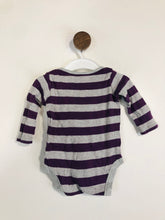 Load image into Gallery viewer, Baby Boden Kid&#39;s Striped Playsuit | 6-12 Months | Purple
