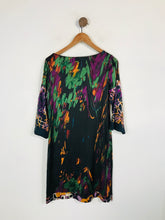 Load image into Gallery viewer, Elie Tahari Women&#39;s Silk Floral Shift Dress | S UK8 | Multicoloured
