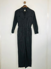 Load image into Gallery viewer, Whistles Women&#39;s Cotton Boilersuit | UK6 | Grey
