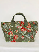 Load image into Gallery viewer, Cath Kidston Womens Floral Tote Shoulder Bag | Medium | Green
