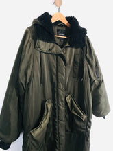 Load image into Gallery viewer, Monki Men&#39;s Oversized Long Parka Jacket | XS/S | Green
