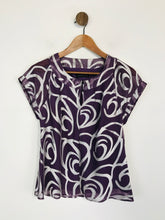 Load image into Gallery viewer, Jacques Vert Women&#39;s Tunic Blouse | UK12 | Purple
