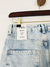 Load image into Gallery viewer, Zara Women&#39;s Distressed Mom Jeans NWT | 38 UK10 | Blue
