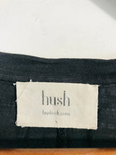 Load image into Gallery viewer, Hush Women&#39;s Cotton T-Shirt | S UK8 | Black
