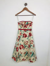Load image into Gallery viewer, Coast Women&#39;s Floral Strapless A-Line Dress | UK8 | Multicoloured
