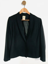 Load image into Gallery viewer, Beau Monde Women&#39;s Crop Blazer Jacket | UK12 | Blue

