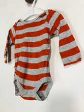 Load image into Gallery viewer, Baby Boden Kid&#39;s Striped Playsuit | 6-12 Months | Orange
