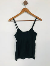 Load image into Gallery viewer, Madewell Women&#39;s Silk Bow Tank Top | US00 XS | Black
