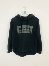 Load image into Gallery viewer, Adidas Womens Vintage Hoodie Sweatshirt | UK10 | Black
