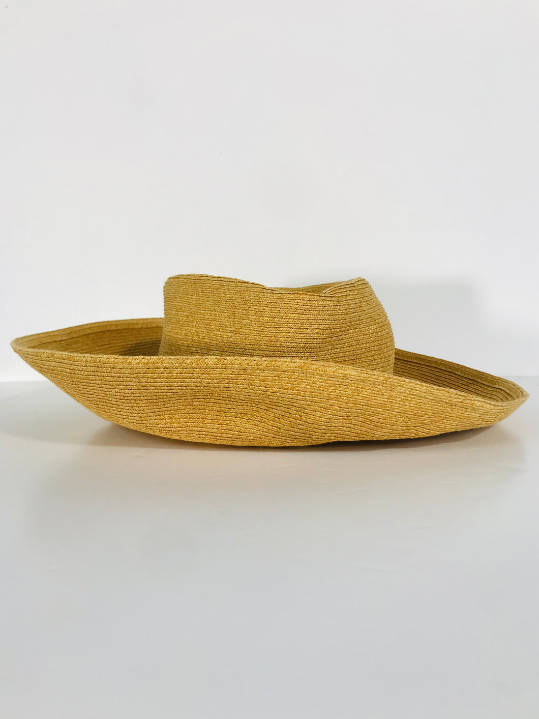 John Lewis Women's Boho Straw Hat | M UK10-12 | Brown
