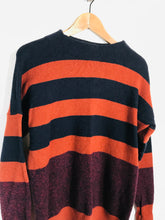 Load image into Gallery viewer, Toast Women&#39;s Striped Lambswool Jumper | S UK8 | Multicoloured
