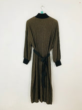 Load image into Gallery viewer, Zara Women’s Oversized Long Sleeve Maxi Dress | S UK8 | Brown

