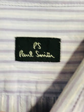Load image into Gallery viewer, Paul Smith Men&#39;s Striped Button-Up Shirt | M | Purple
