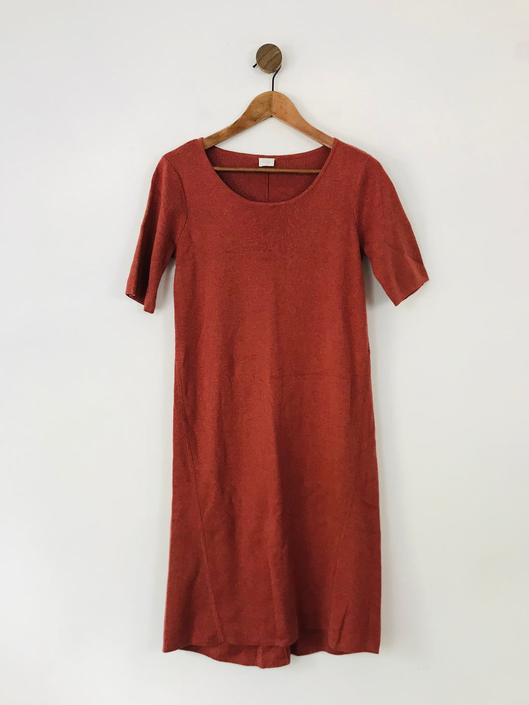 Poetry Women's Knit Short Sleeve Shift Dress | UK8 | Red
