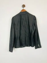 Load image into Gallery viewer, Hobbs Women&#39;s Wool Smart Suit Blazer Jacket | UK12 | Grey
