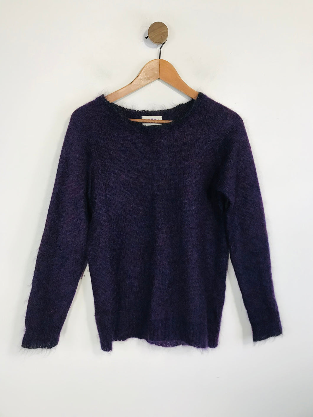 Brora Women's Wool Mohair Jumper | UK10 | Purple