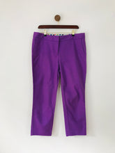 Load image into Gallery viewer, Boden Women&#39;s Chinos Trousers | UK14 | Purple
