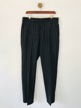 Load image into Gallery viewer, French Connection Men&#39;s Striped Smart Trousers | 34 | Black
