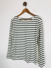 Load image into Gallery viewer, Seasalt Women&#39;s Striped Long Sleeve T-Shirt NWT | UK12 | White

