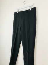 Load image into Gallery viewer, Reiss Men’s Wool Formal Suit Trousers | UK34 | Black
