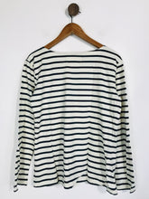 Load image into Gallery viewer, Seasalt Women&#39;s Striped Long Sleeve T-Shirt NWT | UK12 | White
